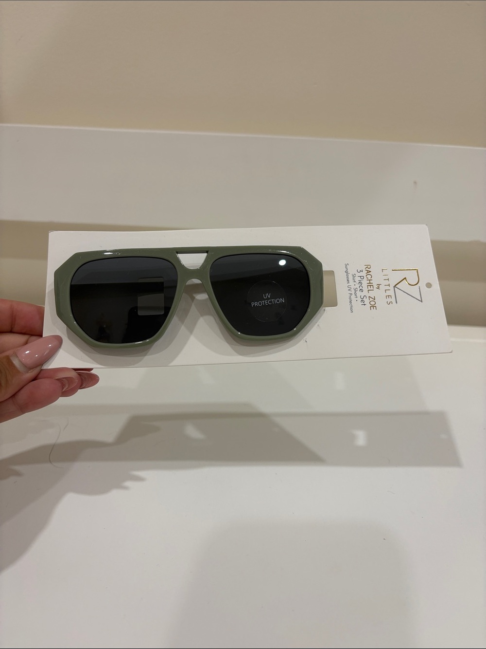 Rize Kids Olive Green Sunglasses - UV Protection